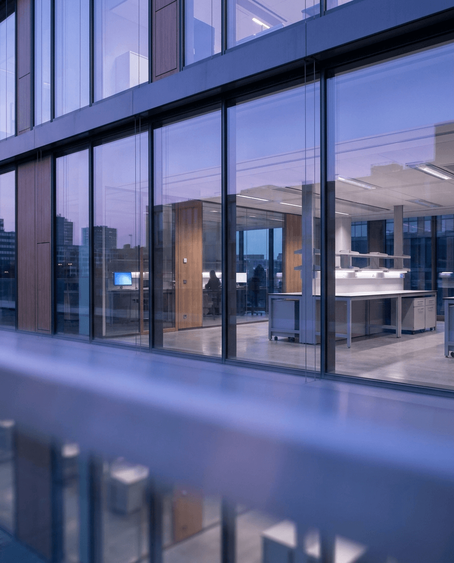 A secure enterprise AI research environment for a global pharmaceutical company.