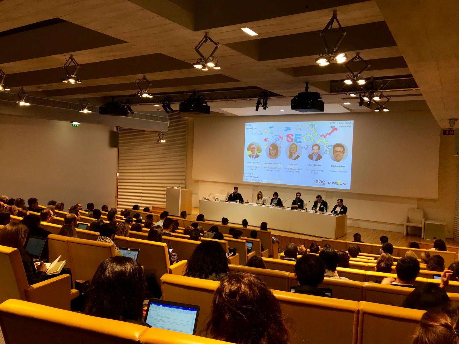 Zofia Zak speaking at EBG Conference